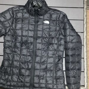 The North Face Women's Quilted Black Thermoball insulator Jacket